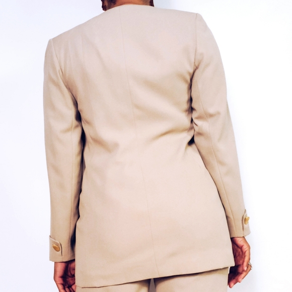 🚫SOLD🚫Nude Pantsuit - Picture 3 of 6